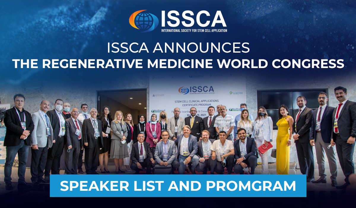 Issca Announces The Regenerative Medicine World Congress Speaker List